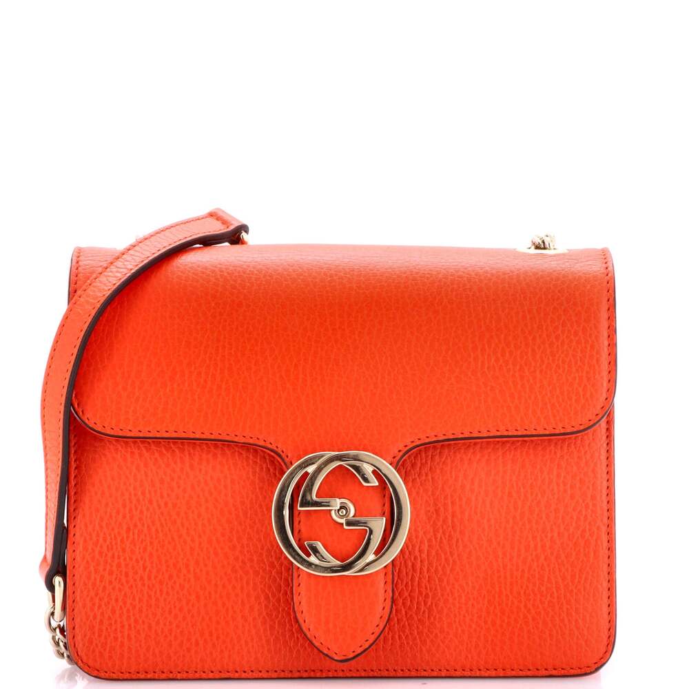 Gucci Interlocking Shoulder Bag Leather #260743G56B